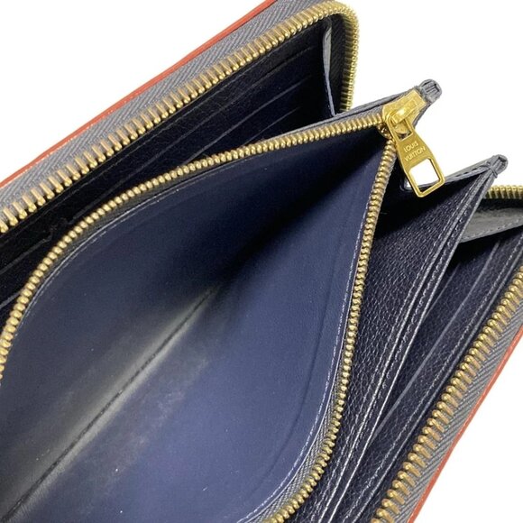 LOUIS VUITTON Zippy Wallet  Marine Rouge Monogram Empreinte - 422-082625 - Picture 9 of 11